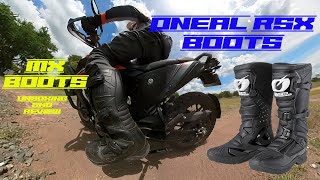 Oneal RSX Boots Unboxing and Review [upl. by Sebastian267]