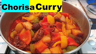 Goan Chorisa Curry  Chorizo Curry [upl. by Vasilek]