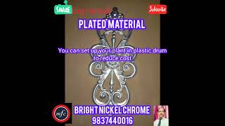 nickel chrome plating [upl. by Tnilc170]