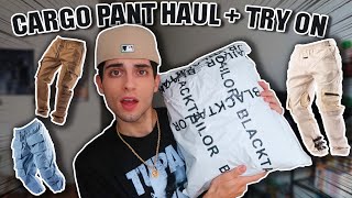 Best Place To Buy Cargo Pants  Huge BLACKTAILOR UnboxingTryon Haul 🔥 [upl. by Elleyoj796]