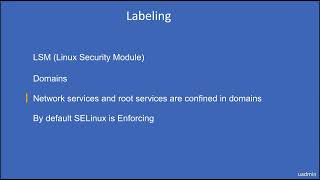 SELinux Part5 [upl. by Larrabee]