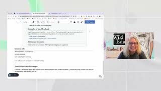 Week 7  WikiEdu Peer Review Process [upl. by Nivej]