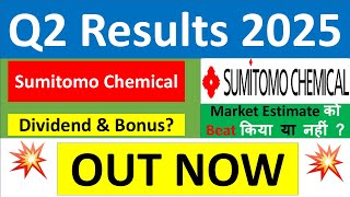 SUMITOMO CHEMICAL Q2 results 2025  SUMITOMO CHEMICAL results today  SUMITOMO CHEMICAL Share News [upl. by Tiram]