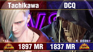 【スト6】立川 vs DCQ エド vs ベガ SF6 Tachikawa vs DCQ Ed vs MBison [upl. by Joost149]