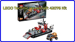 Review LEGO Technic Hovercraft 42076 Kit ESSENTIAL details [upl. by Yajiv]