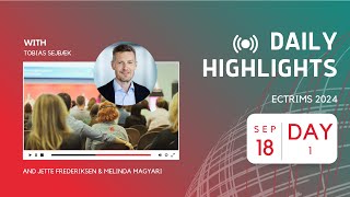 ECTRIMS 2024 Daily Highlights  Day 1 [upl. by Aehcim210]