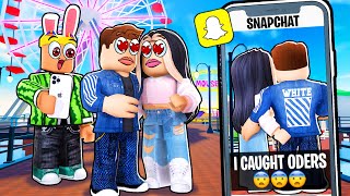 Snapchat Trolling Online Daters in roblox Life Together [upl. by Yup393]