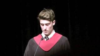 Funny High School Graduation Valedictorian Speech [upl. by Suoicserp]