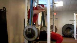 Dana Rosenzweig  390 Lbs x 4 RAW Band Suspended Bench [upl. by Skip]