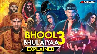 Bhool Bhulaiyaa 3 Movie Explained In Hindi  Bhool Bhulaiyaa 3 Movie Story Manjulika  Ali Classy [upl. by Eleirbag]