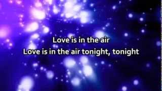 The Afters  Love is in the Air  Lyrics [upl. by Airdnal]