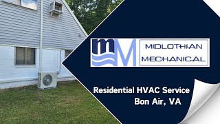 Residential HVAC Service in Bon Air VA  Midlothian Mechanical [upl. by Seldan]