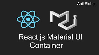 Reactjs material ui tutorial 13 Container  Layout [upl. by Moreland]