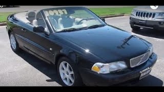 SOLD 2001 Volvo C70 LT Convertible Walkaound Start up Tour and Overview [upl. by Lindemann]