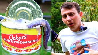 We Tried The Stinky Fish Challenge And This Happened… [upl. by Suryc]