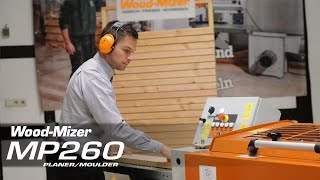 MP260 Vierseitenhobel – Smart und sehr vielseitig  WoodMizer Europe [upl. by Dijam]