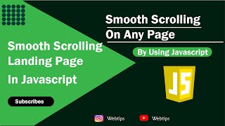 How to Add Smooth Scrolling Anchor Links to Jump to a Specific Part of a Web Page [upl. by Albertine]