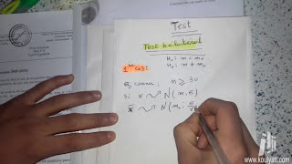 Echantillonnage et estimation  les tests d’hypothèse Partie 1 [upl. by Dosia]