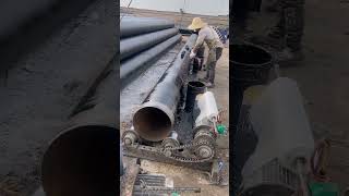 Tar anti corrosion pipe coating [upl. by Verna]