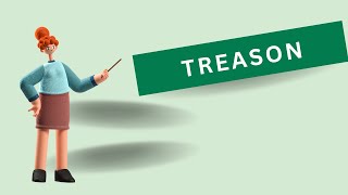 Treason meaning and example sentences [upl. by Willette452]