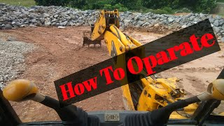 How To Oparate JCB 3Cx BackhoeHow To work JCB Backhoe watch and learn [upl. by Concepcion]