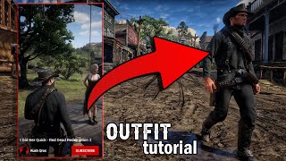 I Did Her Quick Outfit Tutorial  Red Dead Redemption 2 [upl. by Worth438]