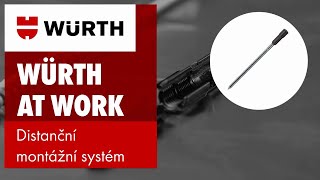 Distanční montážní systém AMO THERM MINI  Würth [upl. by Eetsud]