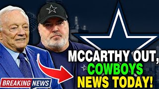 Breaking News Jerry Jones Confirms Mike McCarthys Departure from Cowboys [upl. by Eimmit]