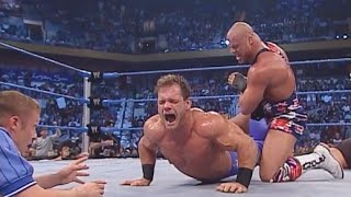 Kurt Angle vs Chris Benoit vs The Undertaker 8292002 [upl. by Ilime955]