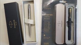 Parker penne stilografiche Jotter e Frontier [upl. by Mauralia]