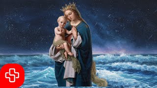 Gregorian christmas chant Ave Maris Stella Lyric video [upl. by Ramsden681]