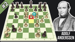 THE Immortal Chess Game  Every Move Explained  Anderssen vs Kieseritzky 1851 [upl. by Suchta]