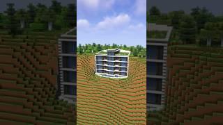 Minecraft Modern Cliff Mansion Tutorial Timelapse 🤯 [upl. by Teresita]