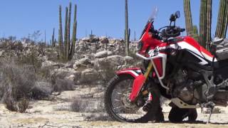 Honda CRF1000L Africa Twin in BAJA Part3 WEBミスター・バイク [upl. by Ynoffit171]