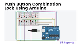 How to use a Push button switch to control LED  Tinkercad [upl. by Aneelehs844]