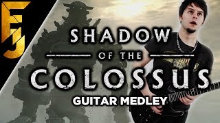 Shadow of the Colossus Metal Guitar Medley  FamilyJules [upl. by Adnarem556]