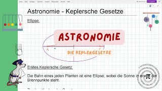 Astronomie  Keplersche Gesetze [upl. by Oinotna860]