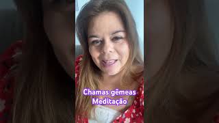 CHAMAS GÊMEAS  SUGESTÃO DE MEDITAÇÃO chamasgemeas amor almagemea chamavioleta [upl. by Nyladnek]