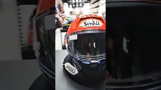 Shoei X15 marquez helmet unboxing [upl. by Laynad]