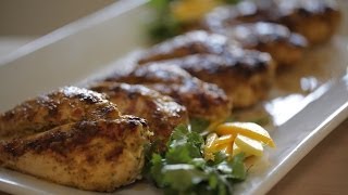 Mango Cilantro Chicken Recipe [upl. by Akirdnwahs]