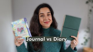 Journal vs Diary Writing  What’s the difference [upl. by Naerda]