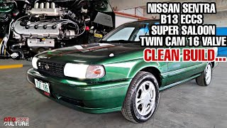 Nissan Sentra B13 ECCS Super Saloon Twin Cam 16 Valve  OtoCulture [upl. by Shaum]