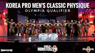 2023 IFBB KOREA PRO World of Monsterzym 8 Mens Classic Physique Part 2 finaltop11 [upl. by Augy]