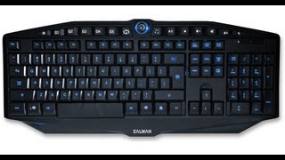 Review Of Zalman zmk400g Light Up Gaming Keyboard [upl. by Latsryc432]