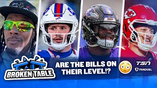 ARE THE BILLS IN THE SAME CLASS AS THE CHIEFS AND RAVENS  Broken Table [upl. by Bohi205]