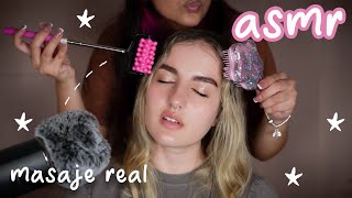 asmr Me hacen MIMOS Y MASAJES en persona para DORMIR ASMR REAL Ale ASMR [upl. by Bromley566]