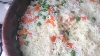 COMO HACER UN ARROZ BLANCO PERFECTORECETA CASERA [upl. by Vona]