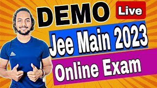 DemoHow To Give JEE Main 2023 Online ExamJEE Main Online Exam Live DemoHow NTA Take Online Exam [upl. by Erie175]