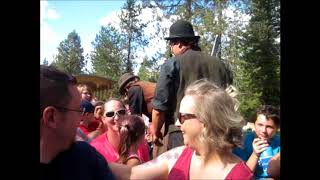 SILVERWOOD TRAIN ROBERY September 2018 [upl. by Lilithe]