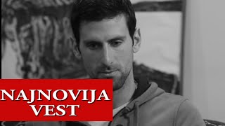 PREMIINUO SIN NOVAK DJOKOVIĆ SE HIITNO OGLASIO [upl. by Htebazila]